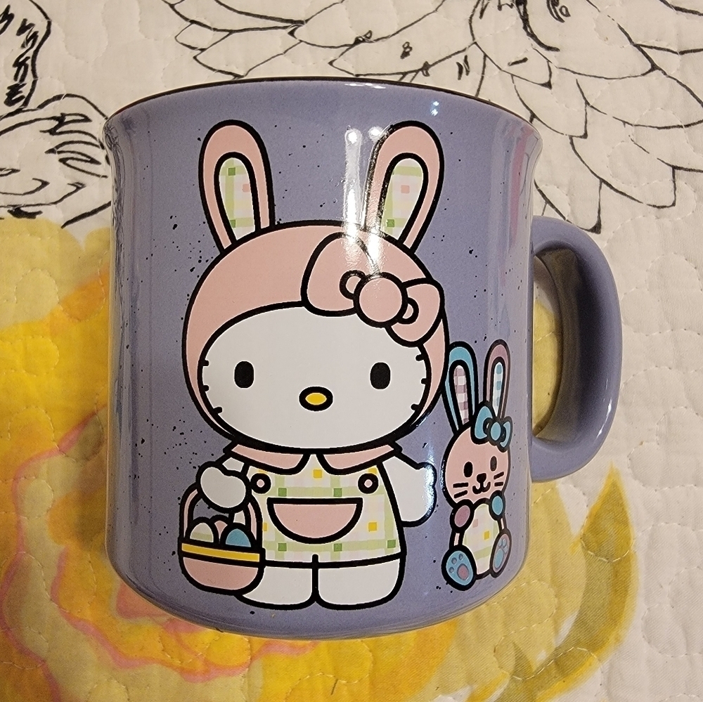 NWOT Hello Kitty Easter Ceramic Mug
